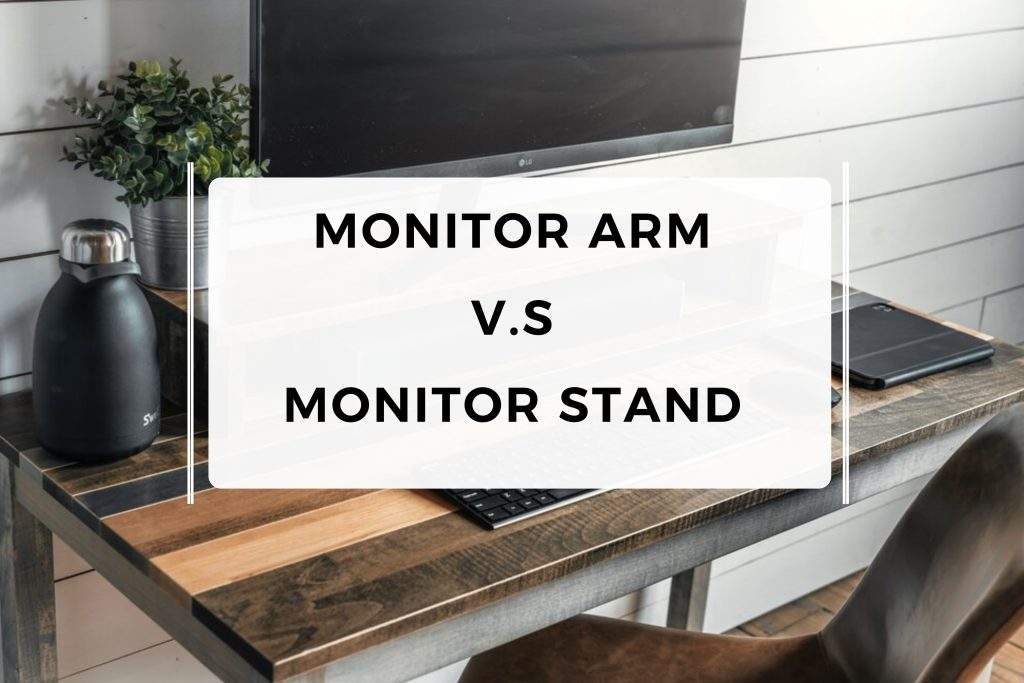 Monitor stand and monitor arm